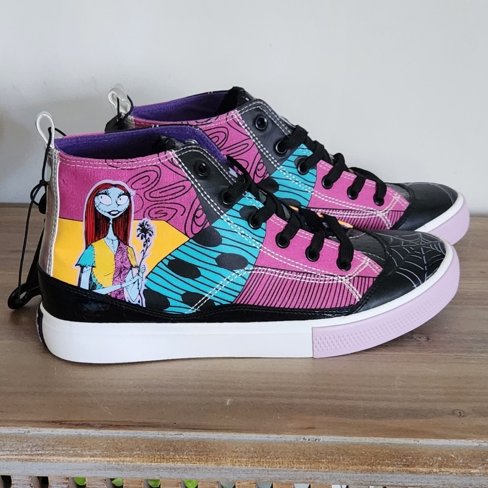 🎃 Disney Nightmare Before Christmas Sneakers – Women’s 8.5, NWT Halloween - Picture 12 of 14